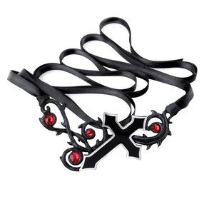 Alchemy Gothic Murnan Cross of Sorrow Necklace